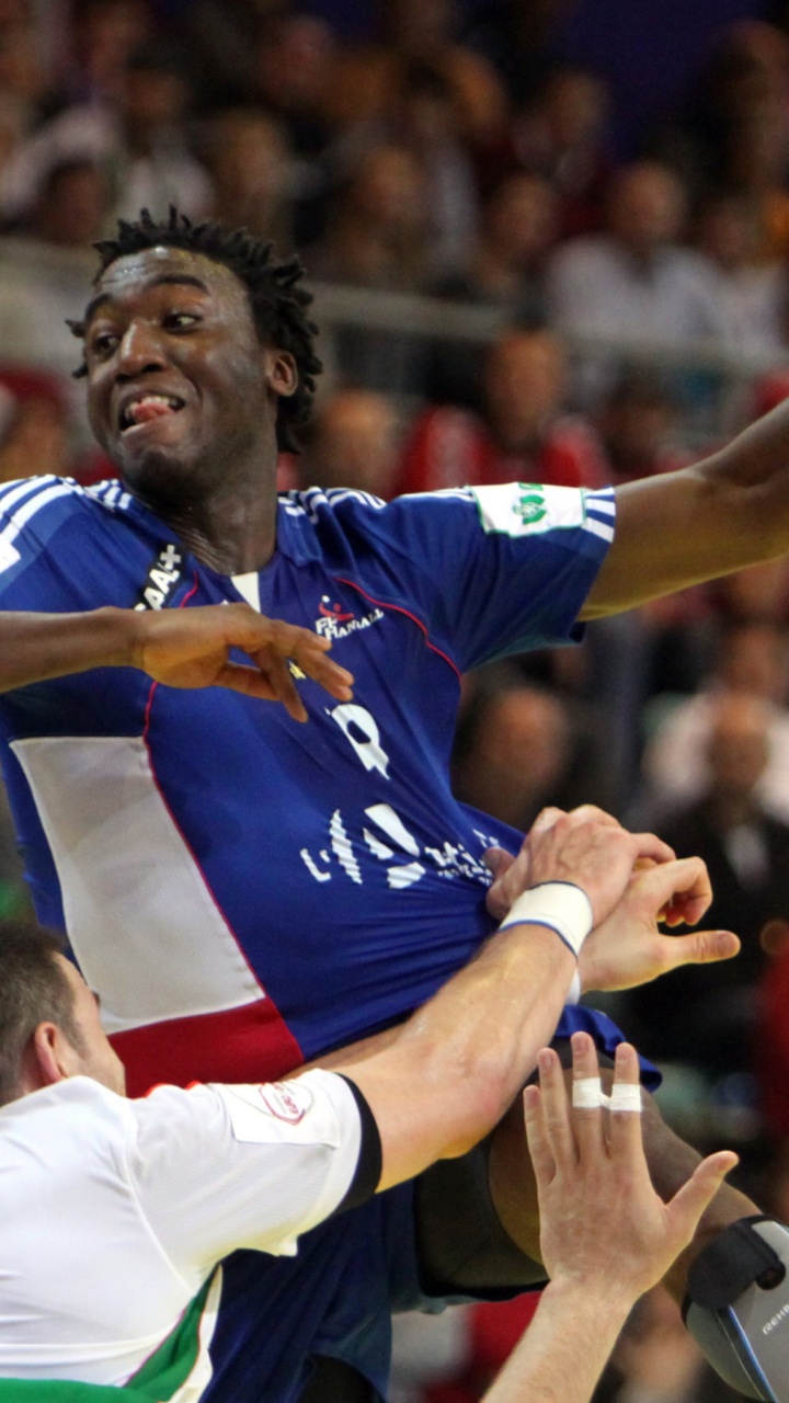 Handball Match - France Vs Hungary