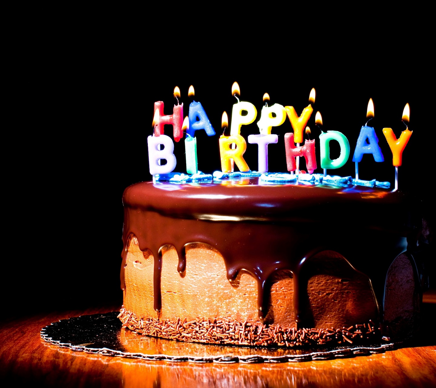 Happy Birthday Wish On Cake