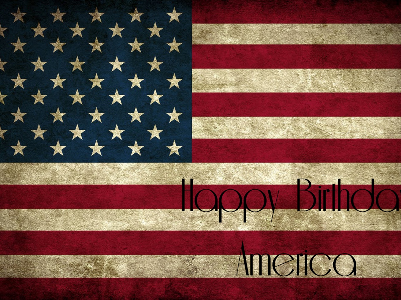 Happy Birthday Wishes To America