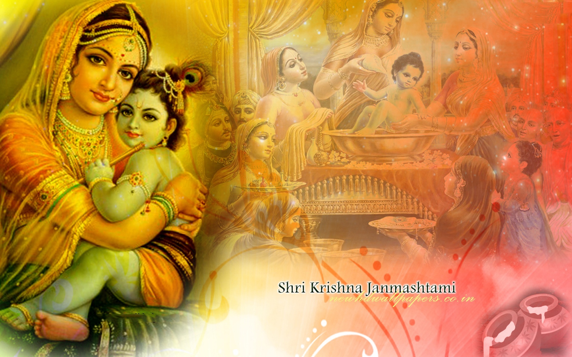 Happy Shri Krishna Janmashtami Wallp