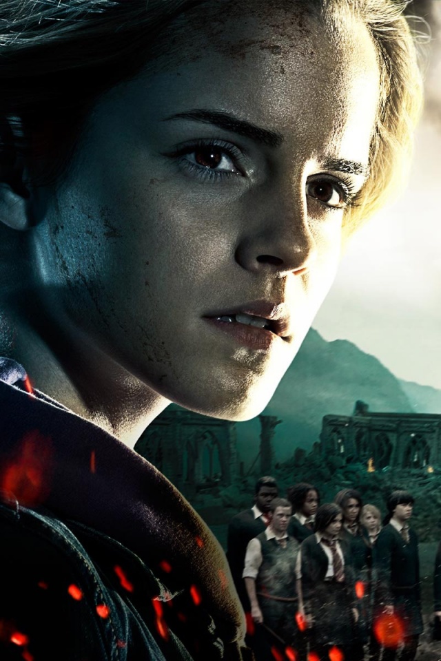 Harry Potter And The Deathly Hallows Part 2 Hermione Wallpaper