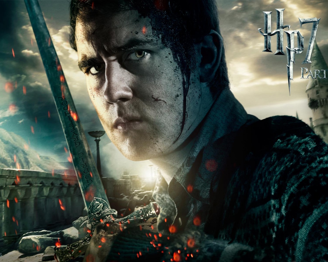 Harry Potter And The Deathly Hallows Part 2 Neville Wallpaper