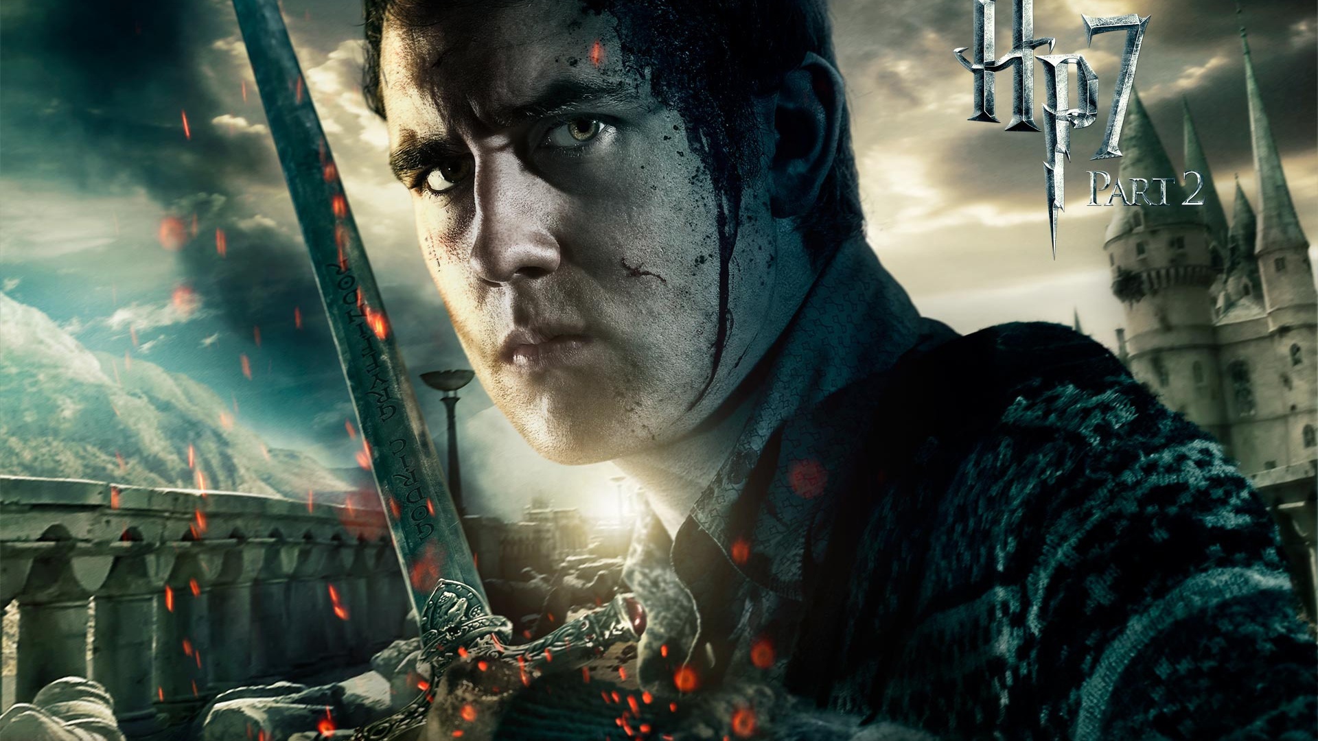 Harry Potter And The Deathly Hallows Part 2 Neville Wallpaper