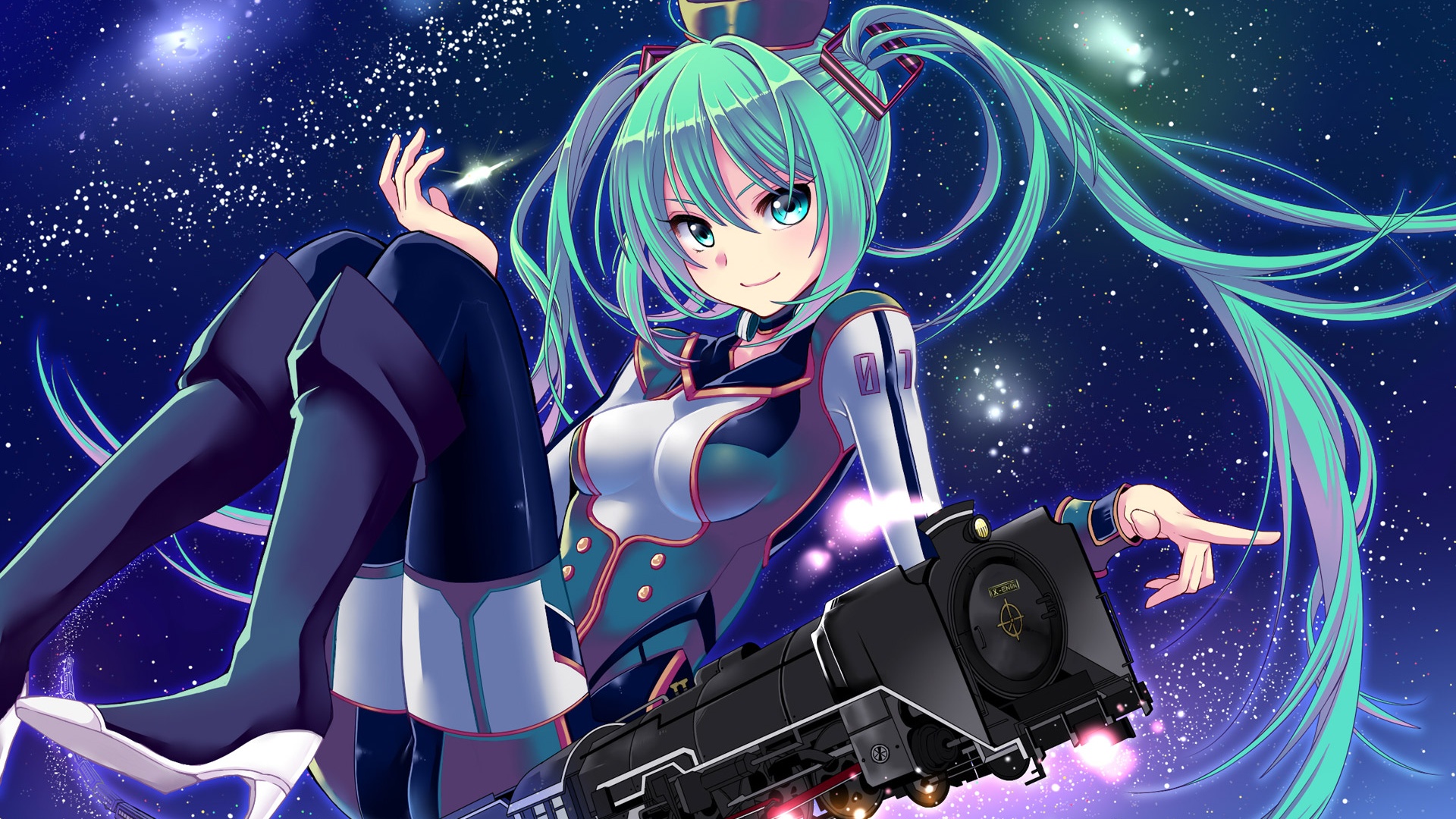 Hatsune Miku Vocaloid Anime Girls