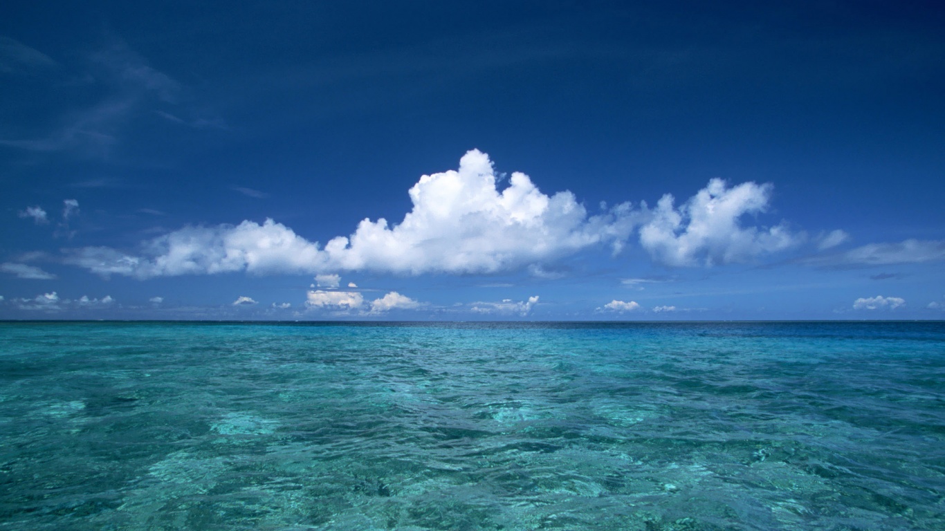 Hawaii Beach Sea Blue Sky Nature