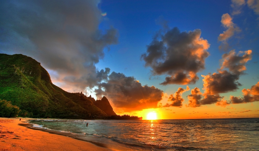 Hawaii Beach Sunset