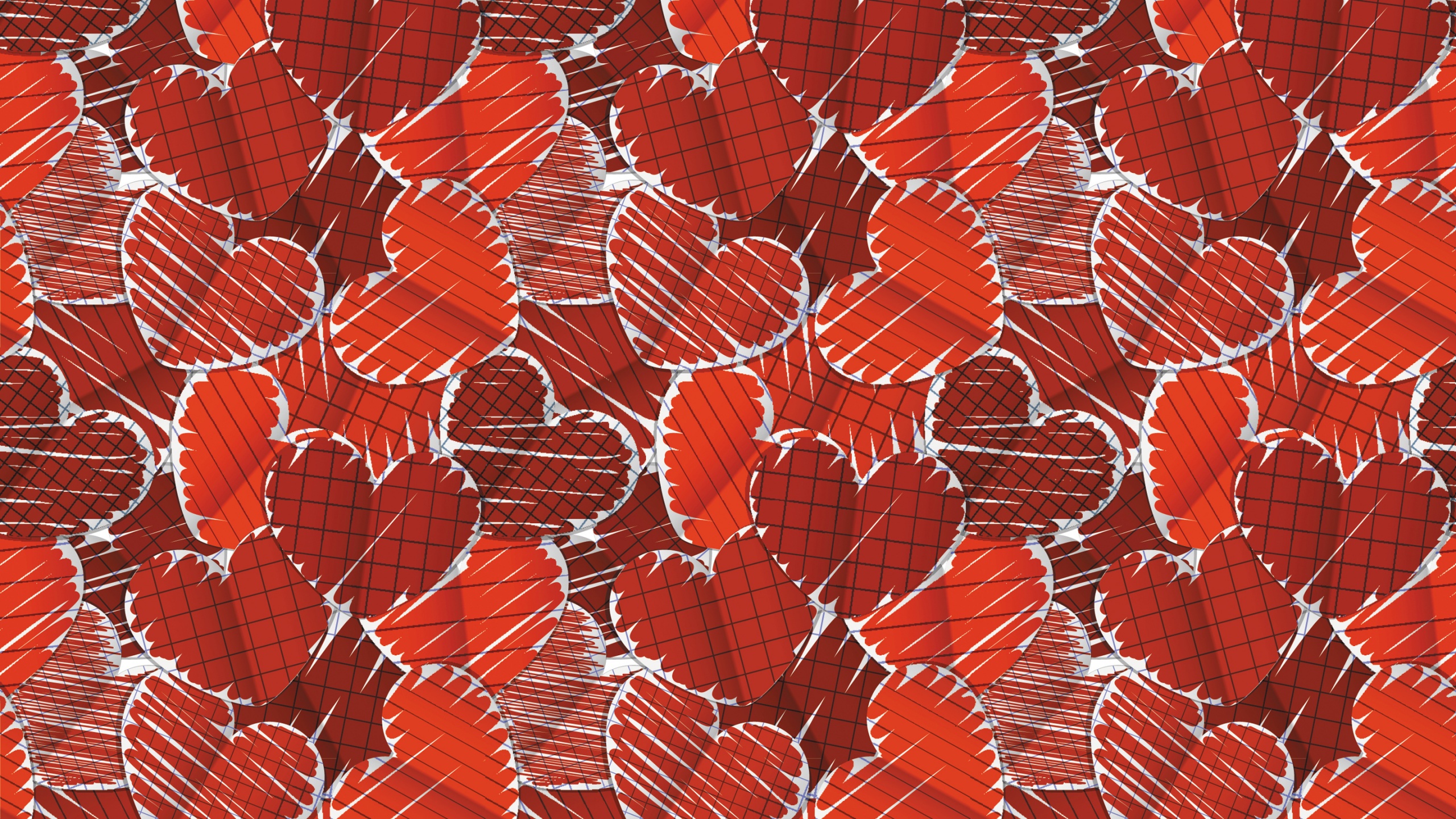 Hearts Background - Valentines Day