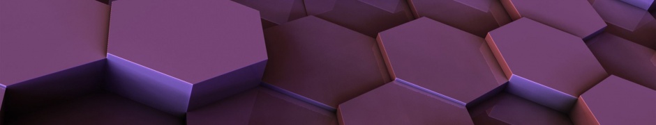 Hexagons Purple