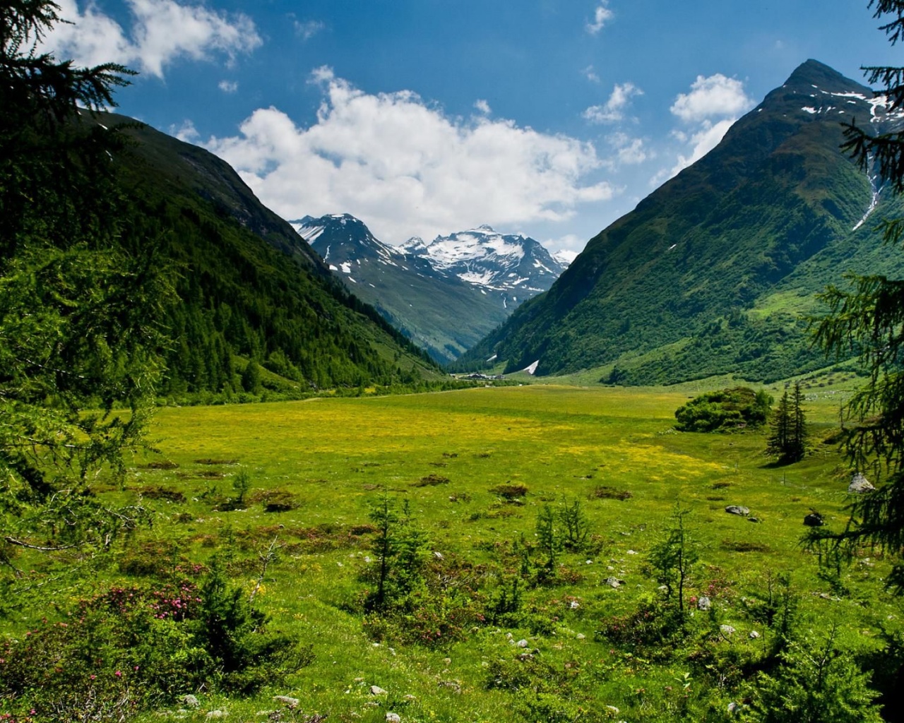 Hohe Tauern National Park Tyrol Austria Fantastic World Mountains Resort Nature Landscapes