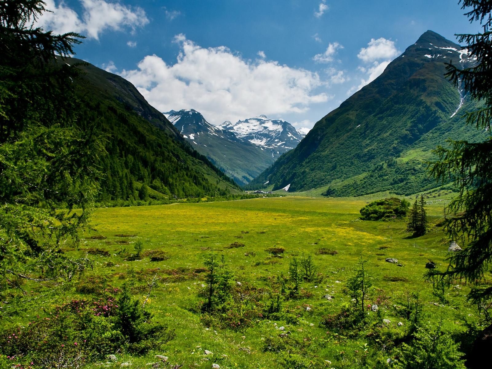 Hohe Tauern National Park Tyrol Austria Fantastic World Mountains Resort Nature Landscapes