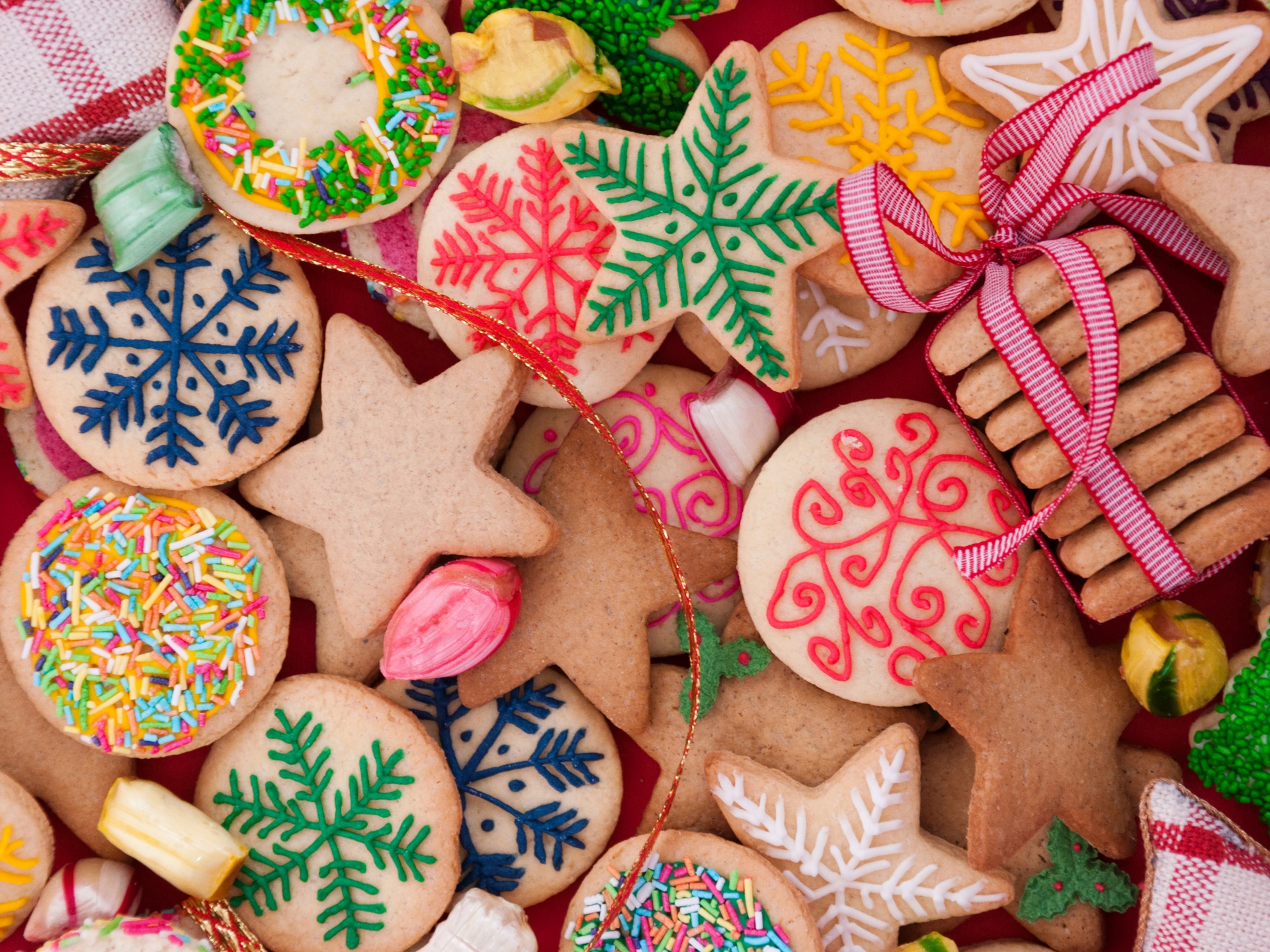 Holidays Christmas Baking Cookies