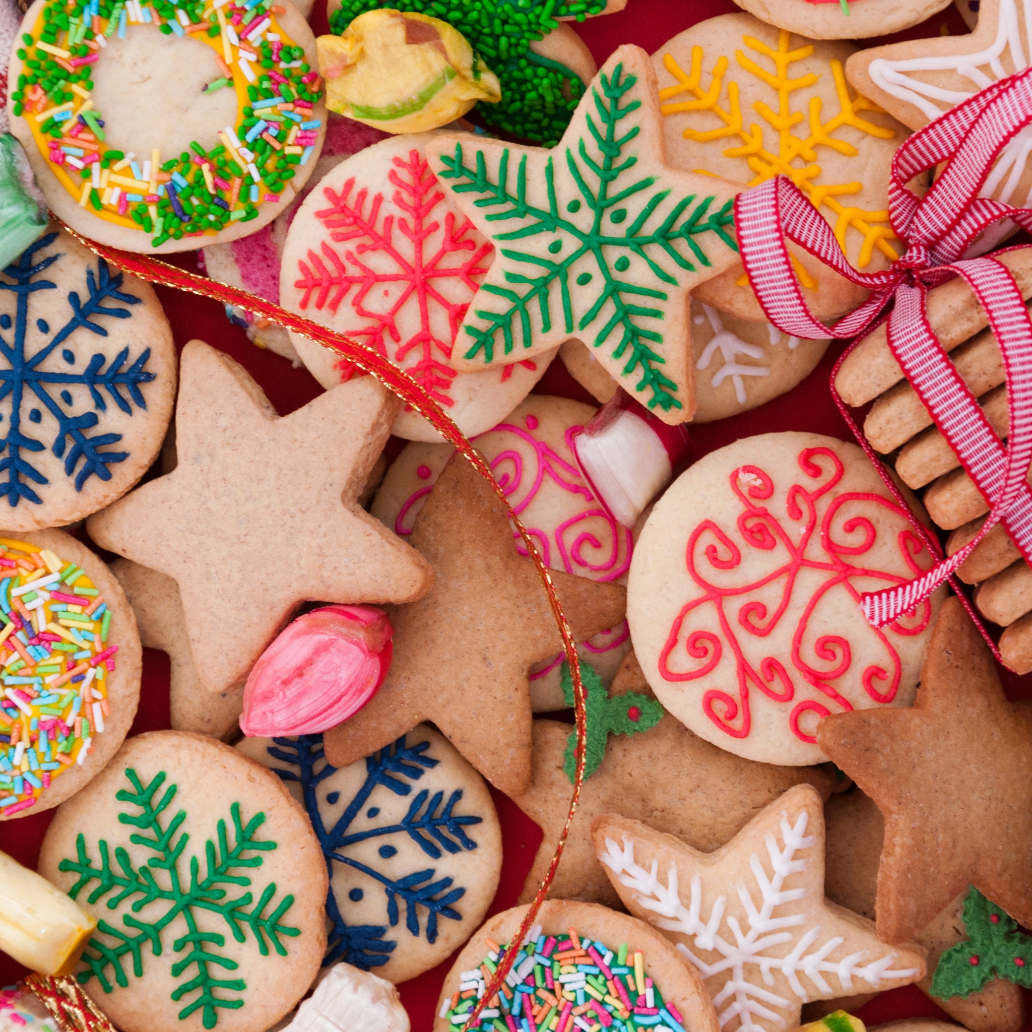 Holidays Christmas Baking Cookies