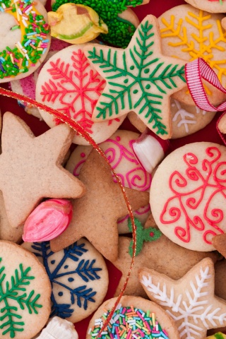 Holidays Christmas Baking Cookies