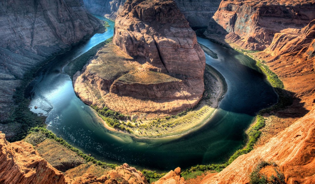 Horseshoe Bend Arizona Usa Nature Landscapes