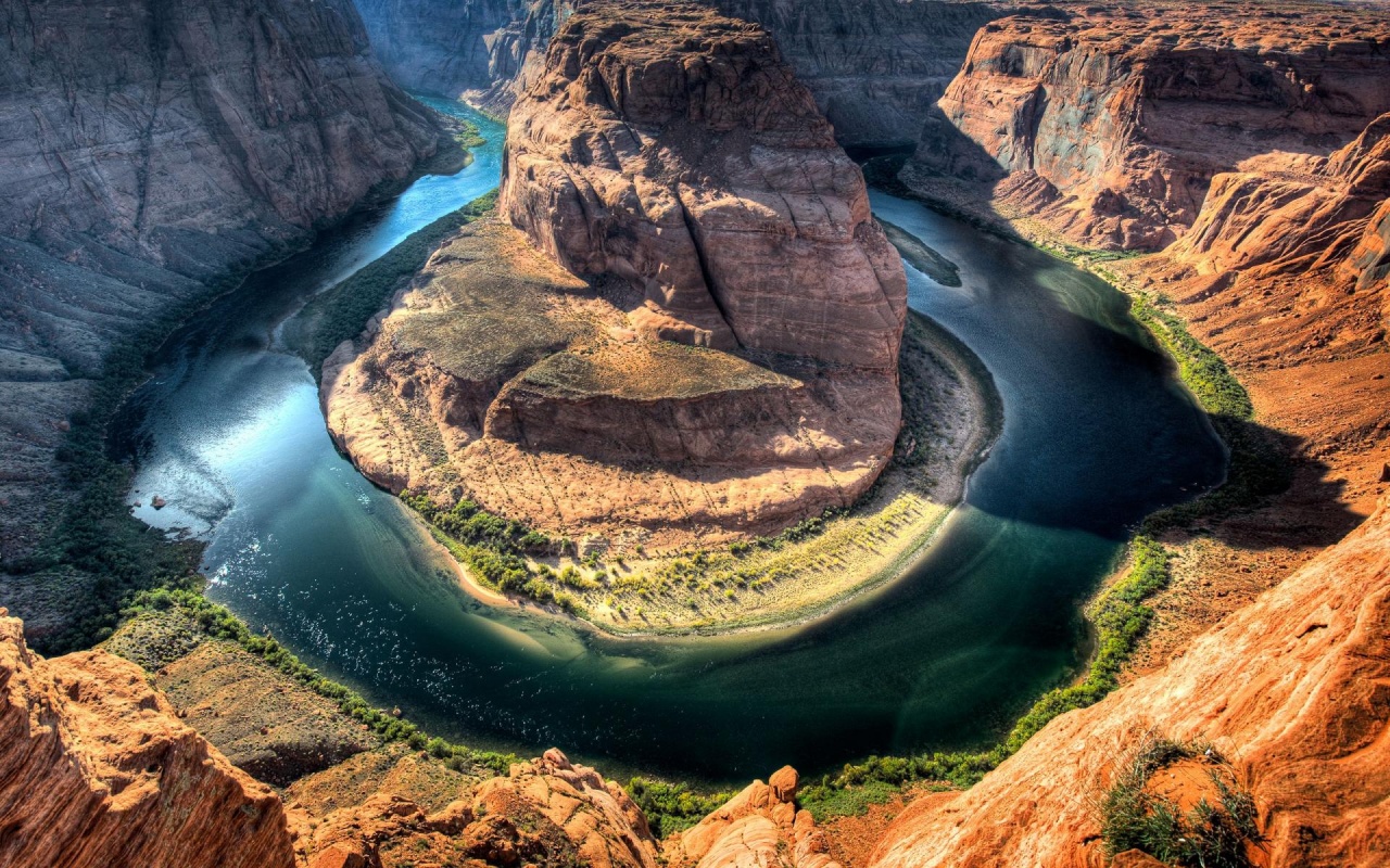 Horseshoe Bend Arizona Usa Nature Landscapes