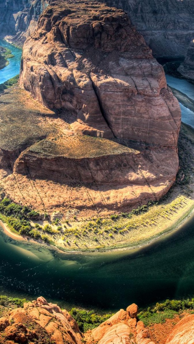 Horseshoe Bend Arizona Usa Nature Landscapes