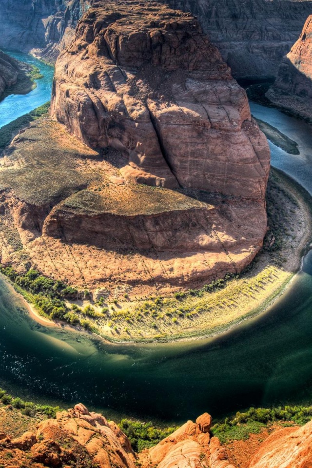 Horseshoe Bend Arizona Usa Nature Landscapes