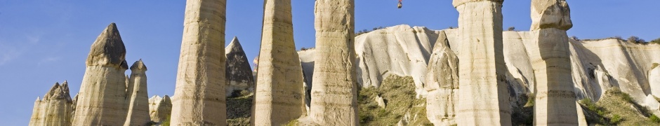 Hot Air Balloon Cappadocia Chimneys Turkey