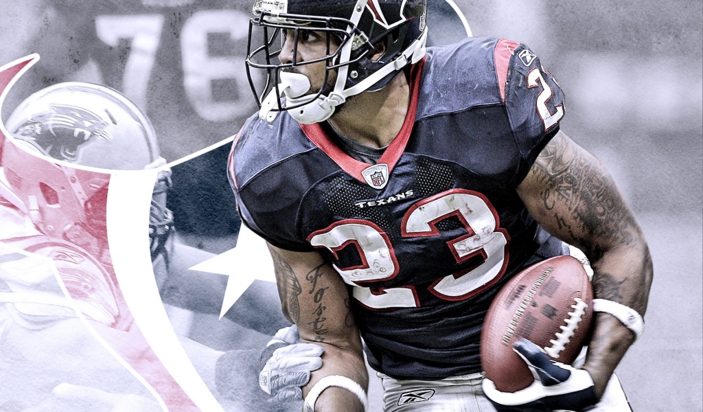 Houston Texans American Football Arian Foster