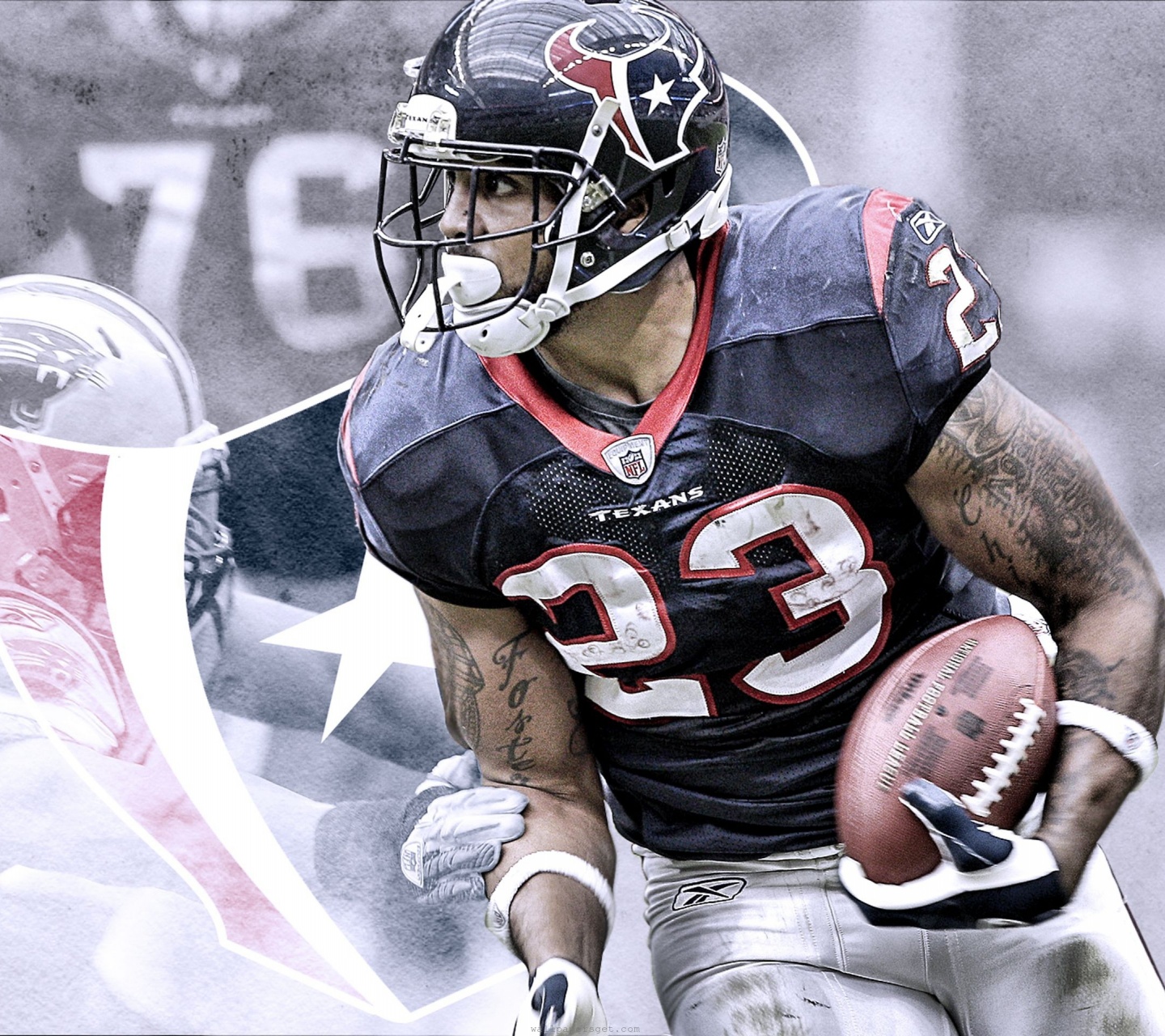 Houston Texans American Football Arian Foster