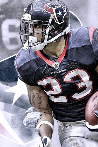 Houston Texans American Football Arian Foster