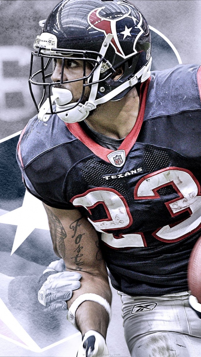 Houston Texans American Football Arian Foster