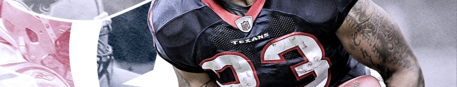 Houston Texans American Football Arian Foster