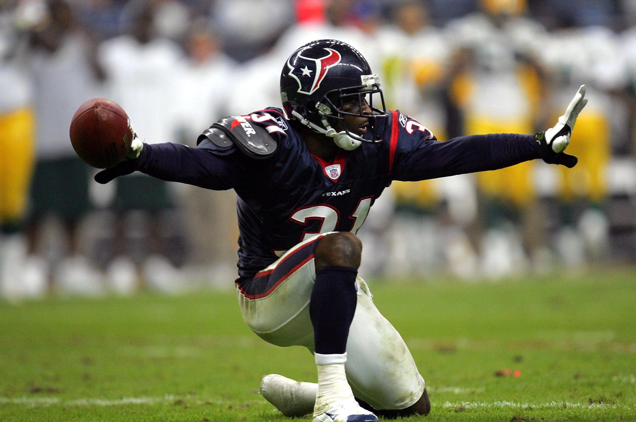 Houston Texans American Football Cornerback Aaron Glenn