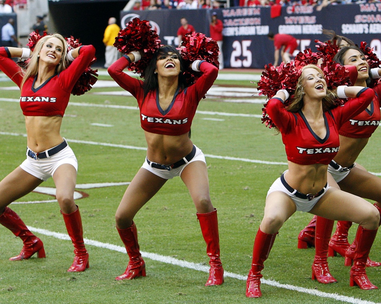 Houston Texans Nfl American Football Cheerleaders