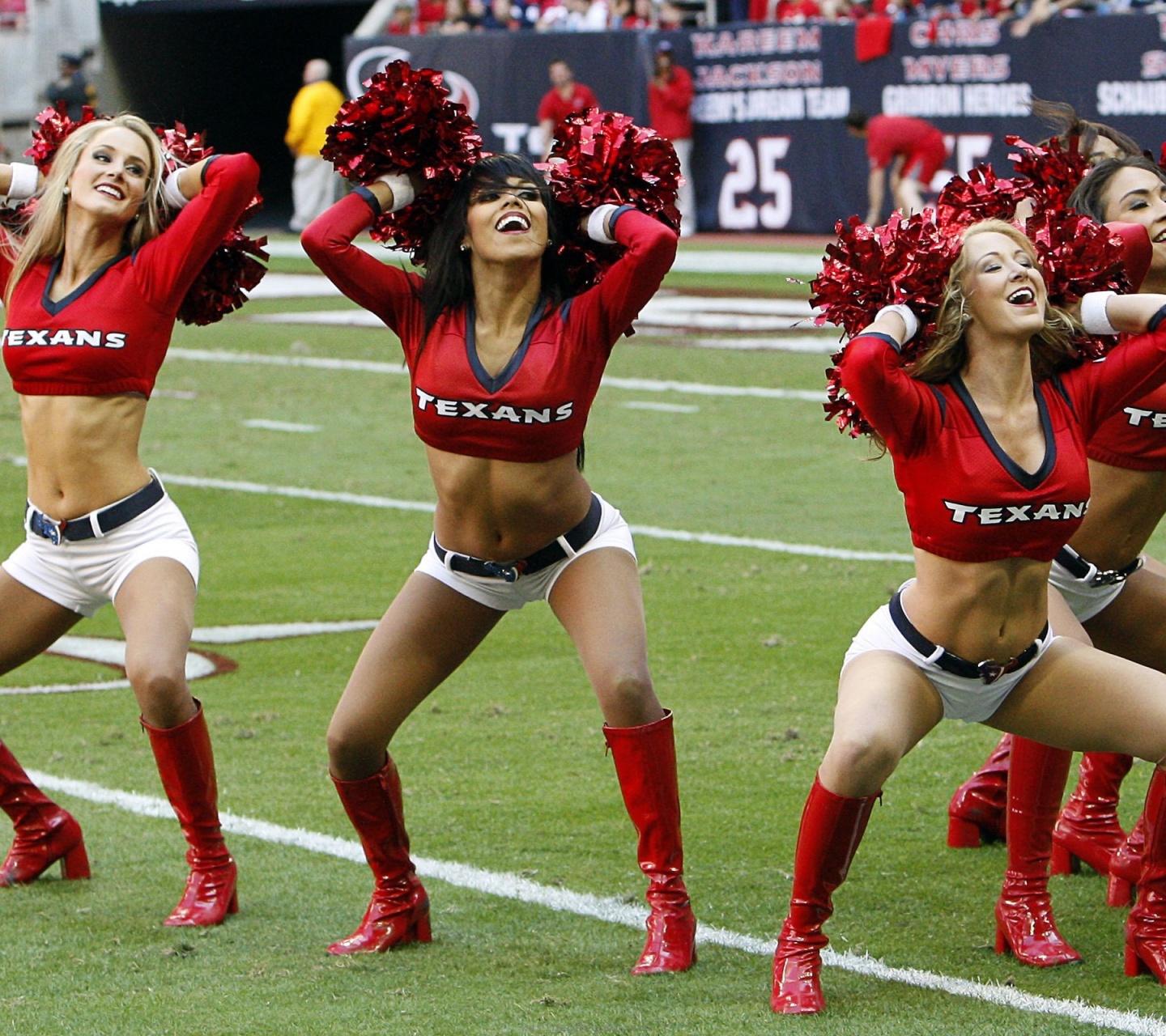 Houston Texans Nfl American Football Cheerleaders