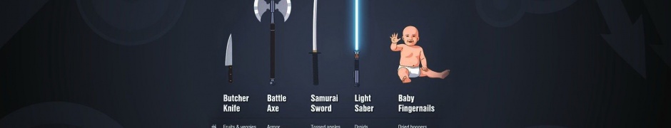 Humor Lightsabers Funny Weapons Babies Axe