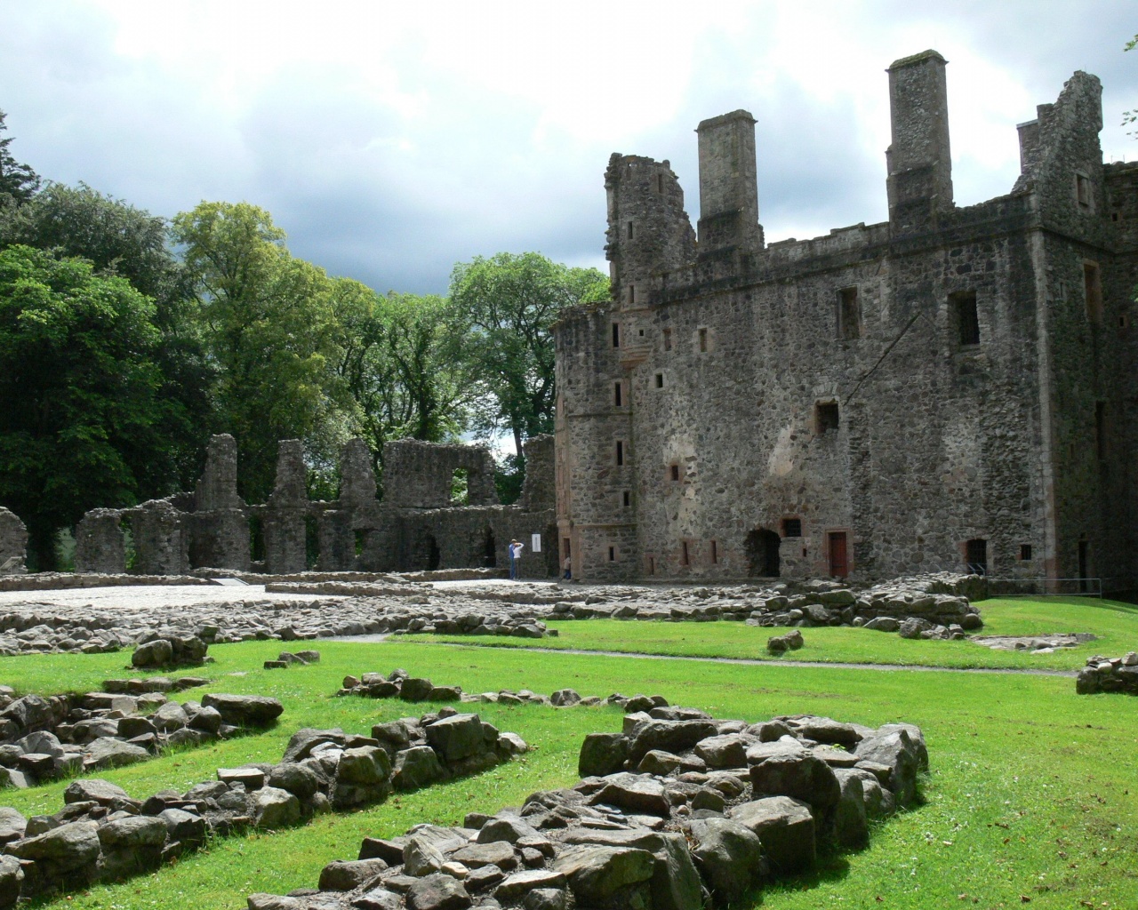 Huntly Castle Aberdeenshire Scotland