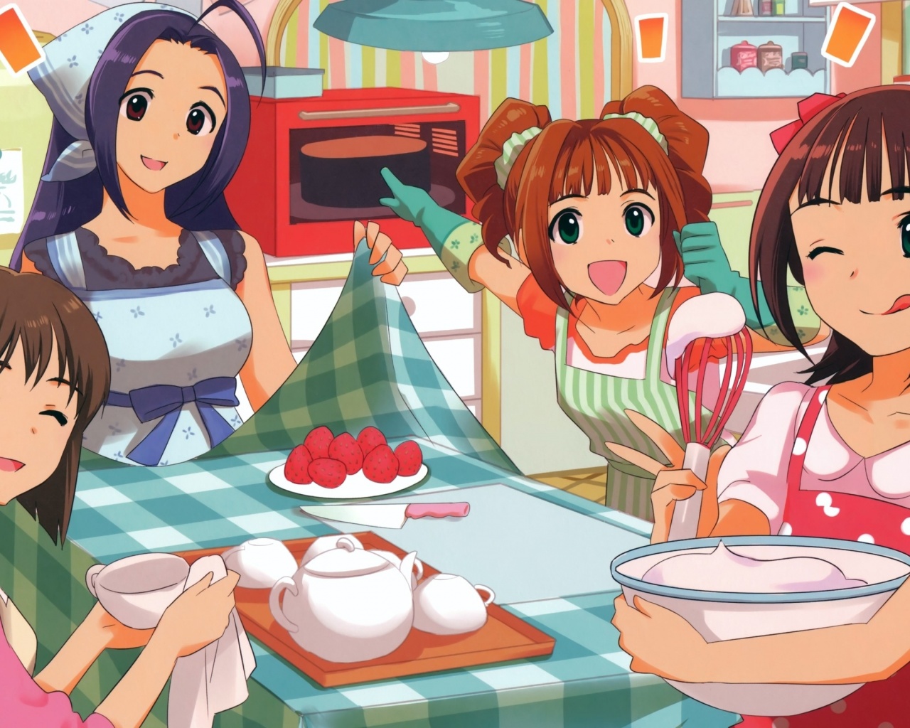 Idolmaster Xenoglossia Food Happy Anime