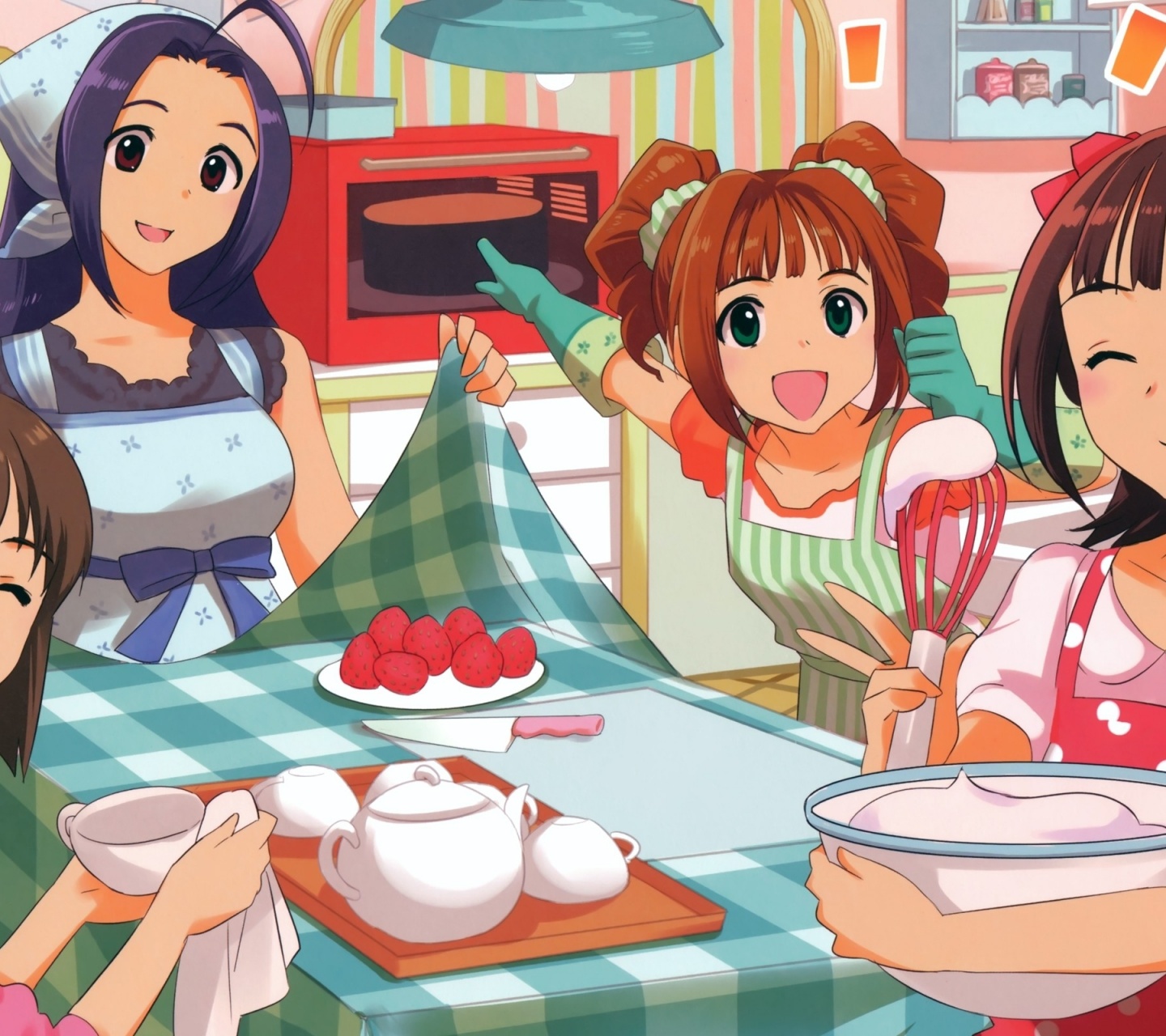 Idolmaster Xenoglossia Food Happy Anime