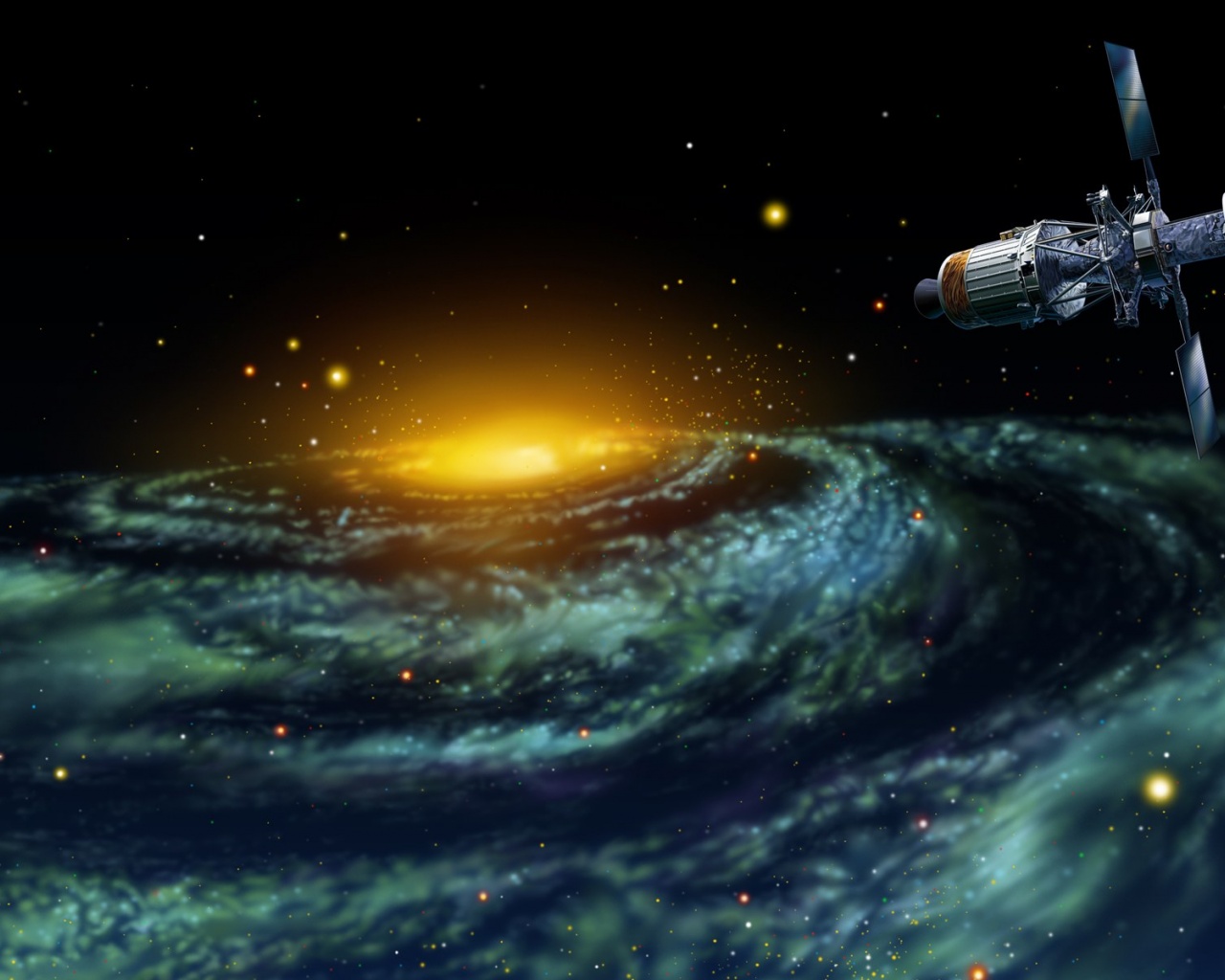 Incredible Galaxy Planets And Spaces Wallpaper 2