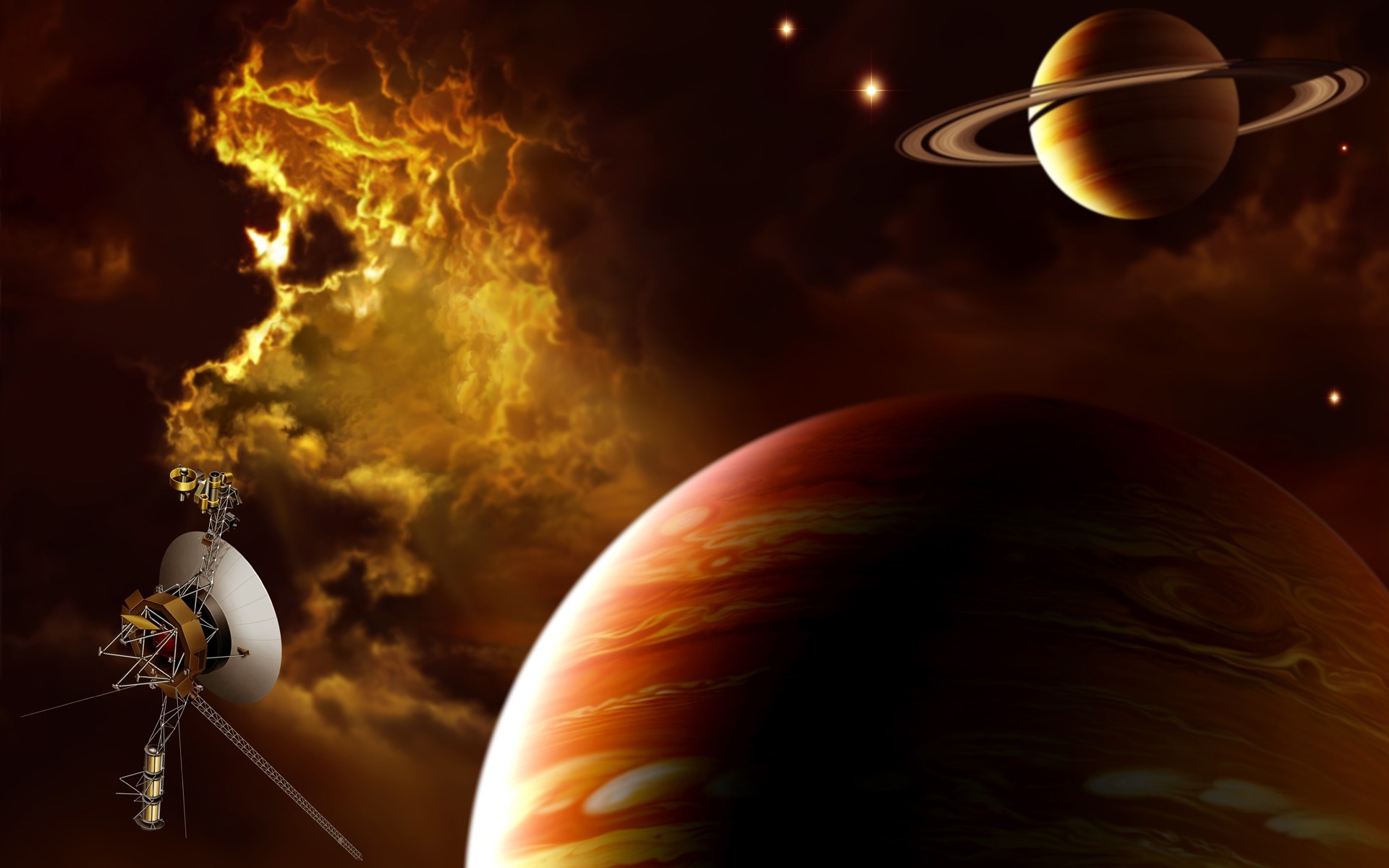 Incredible Galaxy Planets And Spaces Wallpaper 38