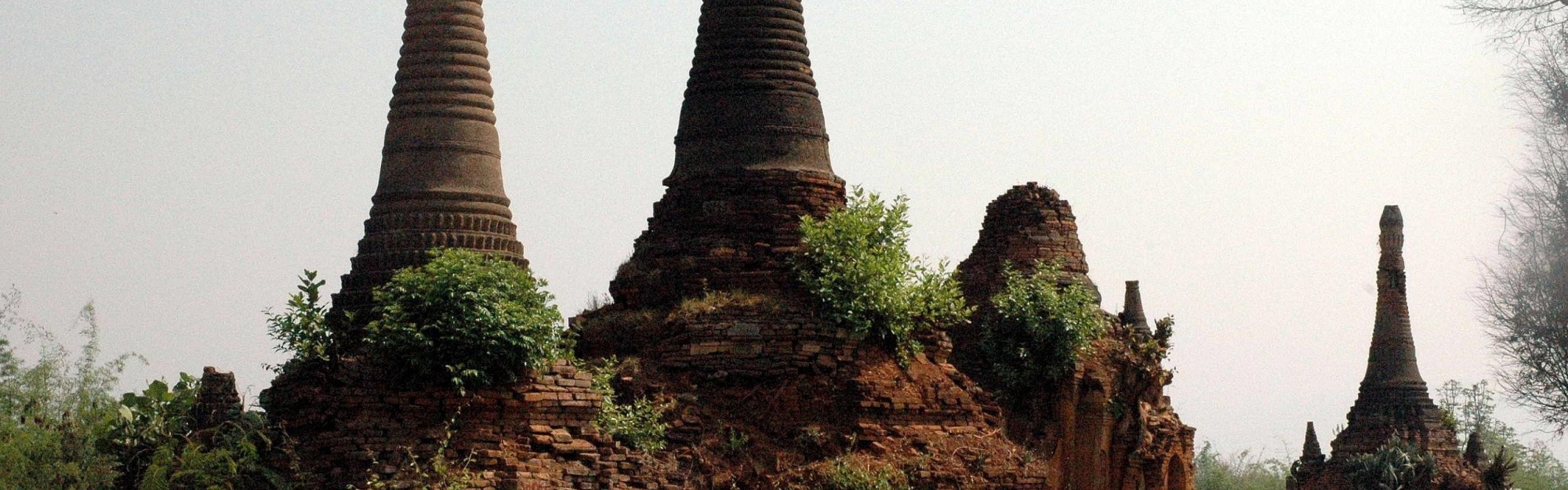 Indein Inle Lake Stupas Burma