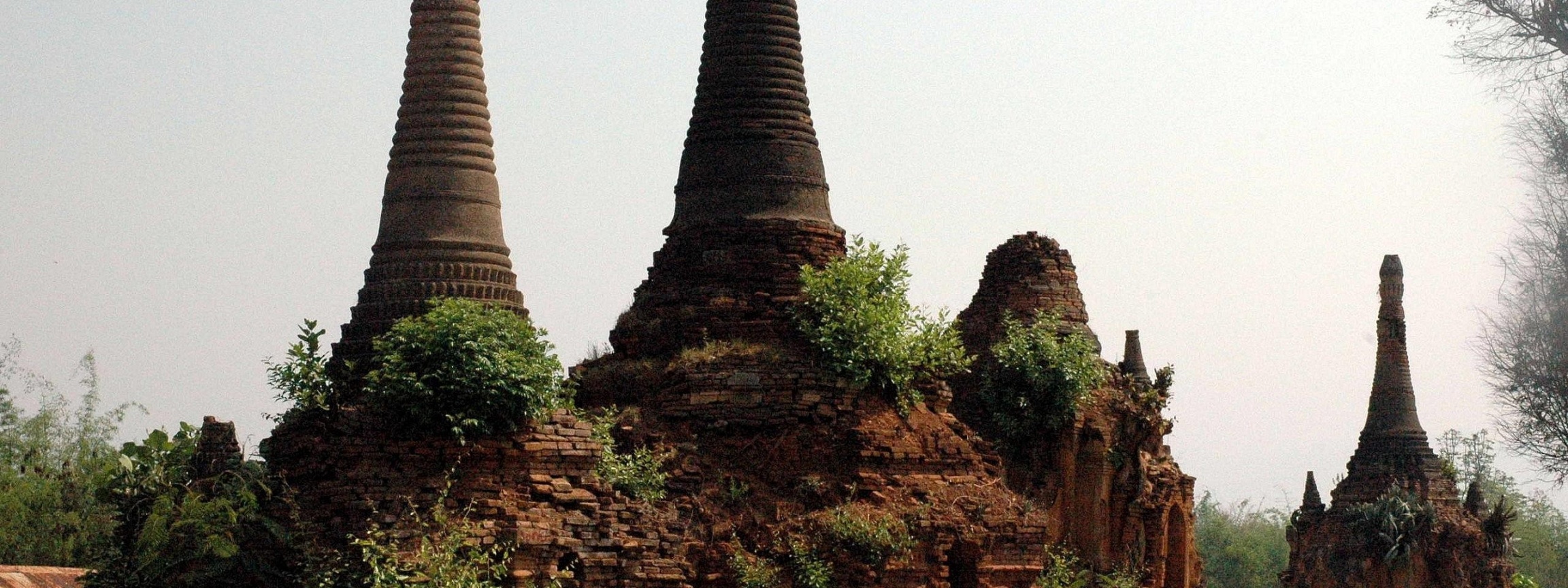 Indein Inle Lake Stupas Burma