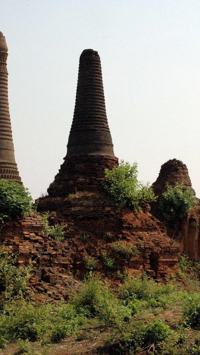 Indein Inle Lake Stupas Burma