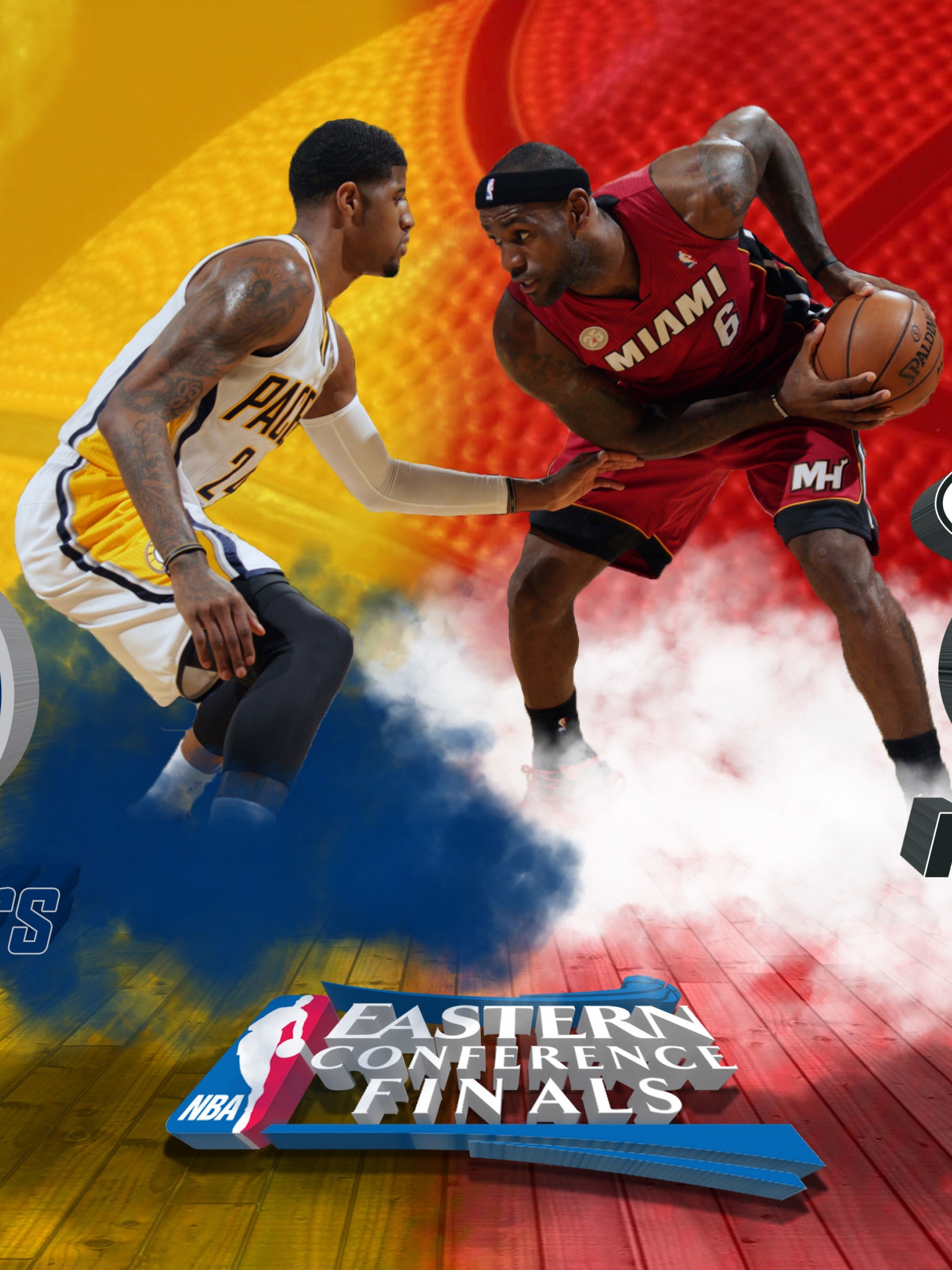 Indiana Pacers Vs Miami Heat 2014