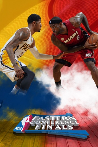 Indiana Pacers Vs Miami Heat 2014