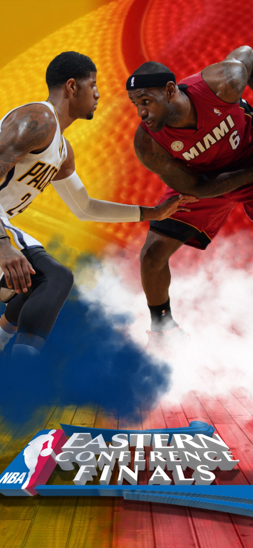 Indiana Pacers Vs Miami Heat 2014