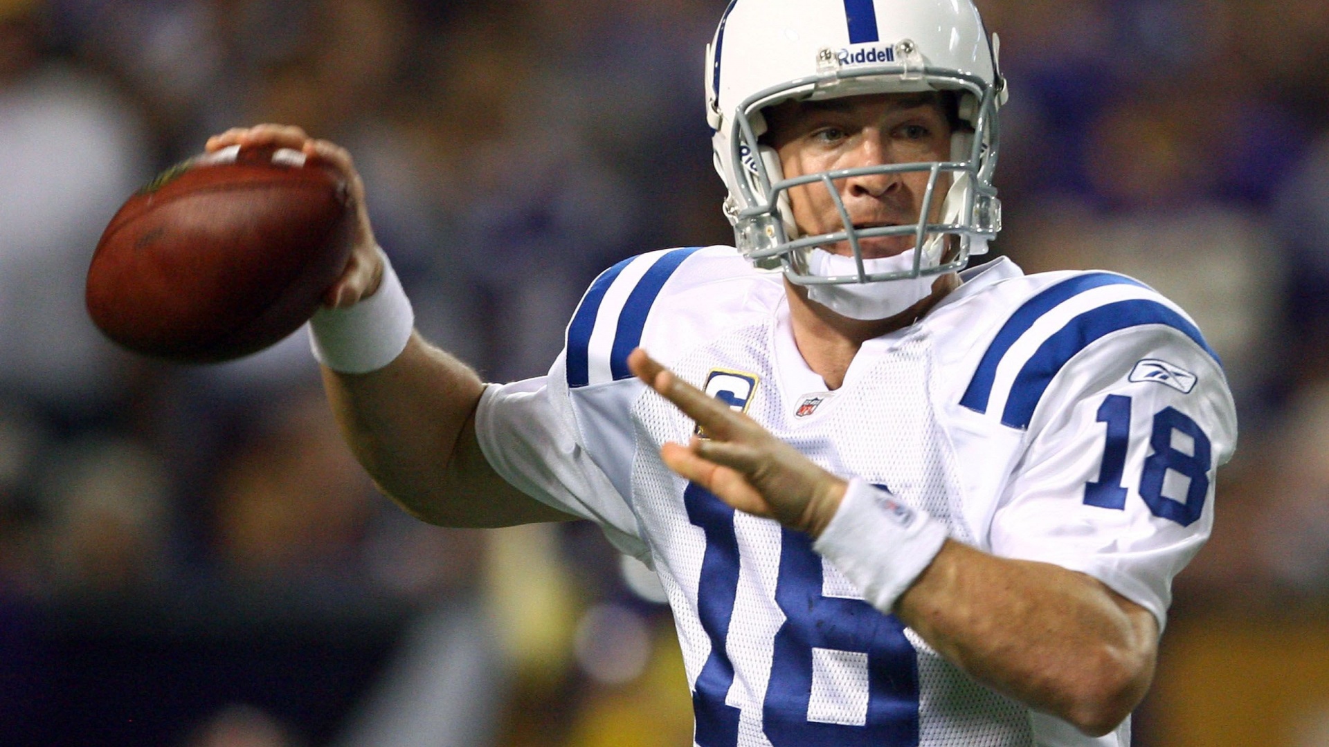 Indianapolis Colts American Football Quarterback Peyton Manning