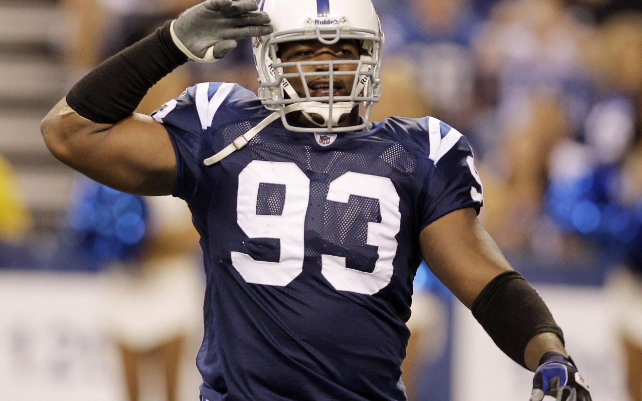 Indianapolis Colts Nfl American Football Linebacker Dwight Freeney