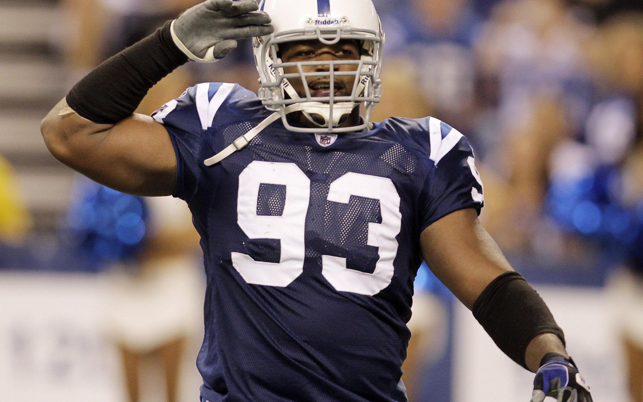 Indianapolis Colts Nfl American Football Linebacker Dwight Freeney