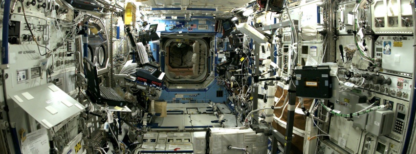 Inside Space Shuttle