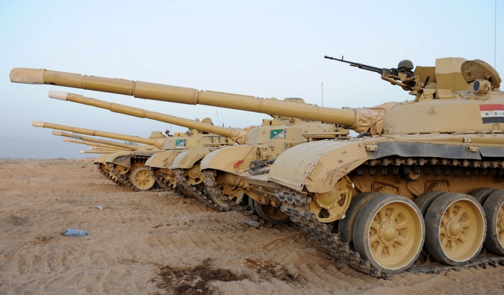 Iraqi T 72 Tanks