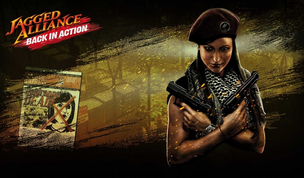 Jagged Alliance Back In Action Policewoman