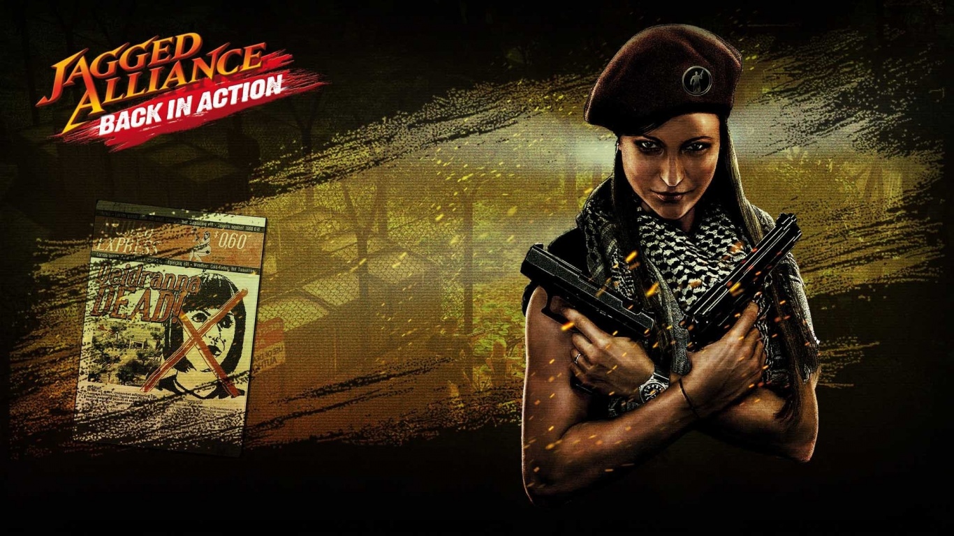 Jagged Alliance Back In Action Policewoman