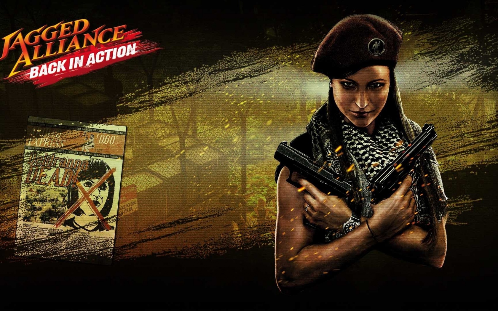 Jagged Alliance Back In Action Policewoman